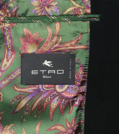 Etro Cotton velvet blazer | Thumbnail 2 Etro Cotton velvet blazer | Thumbnail 2