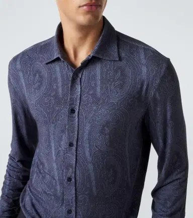 Etro Paisley jersey shirt | Thumbnail 2 Etro Paisley jersey shirt | Thumbnail 2