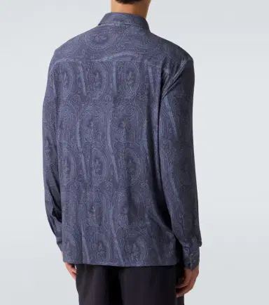 Etro Paisley jersey shirt | Thumbnail 5 Etro Paisley jersey shirt | Thumbnail 5