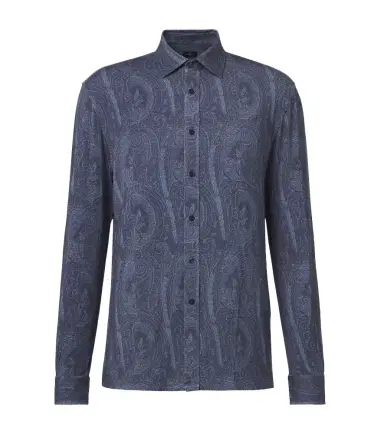 Etro Paisley jersey shirt | Thumbnail 1 Etro Paisley jersey shirt | Thumbnail 1