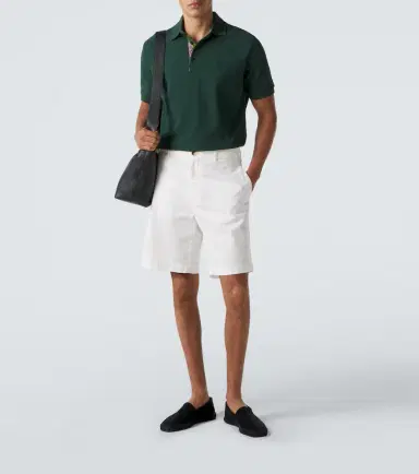 Etro Pegaso cotton piqué polo shirt | Thumbnail 3 Etro Pegaso cotton piqué polo shirt | Thumbnail 3