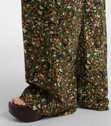 Dries Van Noten Printed wide-leg pants | Thumbnail 3 Dries Van Noten Printed wide-leg pants | Thumbnail 3