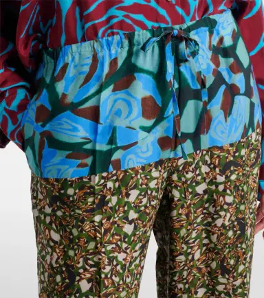 Dries Van Noten Printed wide-leg pants | Thumbnail 4 Dries Van Noten Printed wide-leg pants | Thumbnail 4