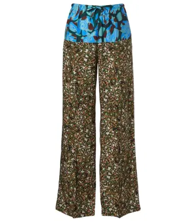 Dries Van Noten Printed wide-leg pants | Thumbnail 1 Dries Van Noten Printed wide-leg pants | Thumbnail 1