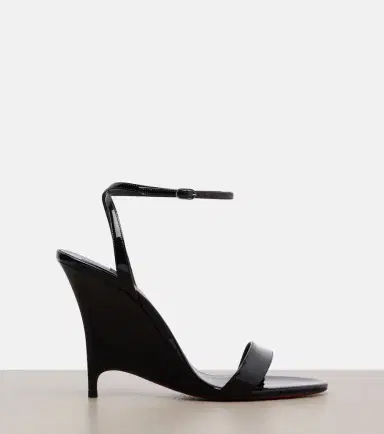 Christian Louboutin Miss Z patent leather wedge sandals | Thumbnail 3 Christian Louboutin Miss Z patent leather wedge sandals | Thumbnail 3