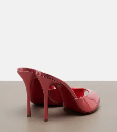 Christian Louboutin Me Dolly laminated leather mules | Thumbnail 2 Christian Louboutin Me Dolly laminated leather mules | Thumbnail 2