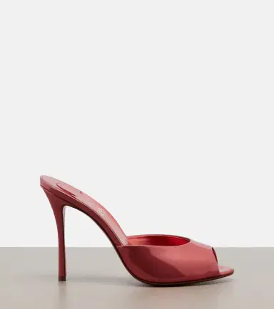 Christian Louboutin Me Dolly laminated leather mules | Thumbnail 4 Christian Louboutin Me Dolly laminated leather mules | Thumbnail 4