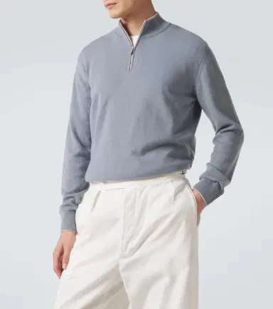 ELEVENTY Cashmere half-zip sweater | Thumbnail 4 ELEVENTY Cashmere half-zip sweater | Thumbnail 4