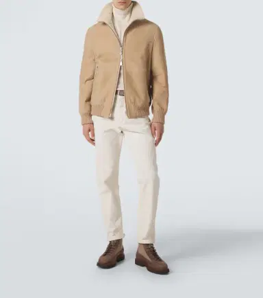 Brunello Cucinelli Suede-trimmed lace-up boots | Thumbnail 7 Brunello Cucinelli Suede-trimmed lace-up boots | Thumbnail 7