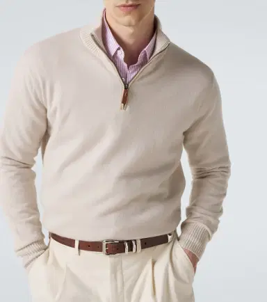 Tod's Cashmere half-zip sweater | Thumbnail 4 Tod's Cashmere half-zip sweater | Thumbnail 4