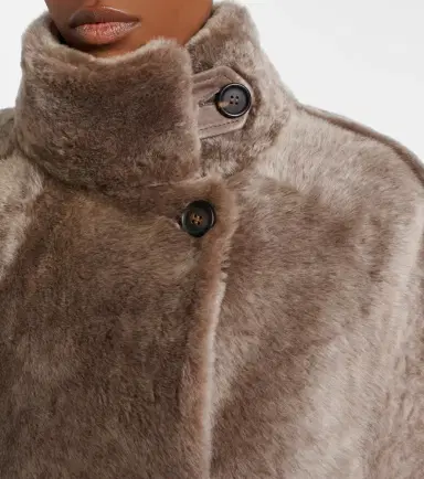 Brunello Cucinelli Shearling wrap coat | Thumbnail 7 Brunello Cucinelli Shearling wrap coat | Thumbnail 7