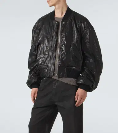 Rick Owens Secchia Flight leather bomber jacket | Thumbnail 5 Rick Owens Secchia Flight leather bomber jacket | Thumbnail 5