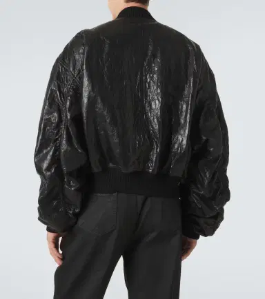 Rick Owens Secchia Flight leather bomber jacket | Thumbnail 6 Rick Owens Secchia Flight leather bomber jacket | Thumbnail 6