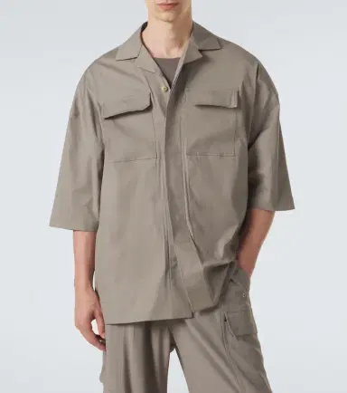 Rick Owens Magnum Tommy cotton-blend poplin shirt | Thumbnail 5 Rick Owens Magnum Tommy cotton-blend poplin shirt | Thumbnail 5
