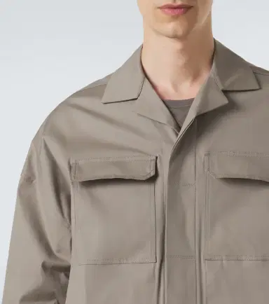 Rick Owens Magnum Tommy cotton-blend poplin shirt | Thumbnail 6 Rick Owens Magnum Tommy cotton-blend poplin shirt | Thumbnail 6
