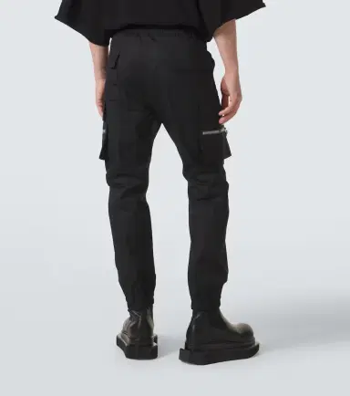 Rick Owens Mastodon cotton-blend poplin cargo pants | Thumbnail 4 Rick Owens Mastodon cotton-blend poplin cargo pants | Thumbnail 4