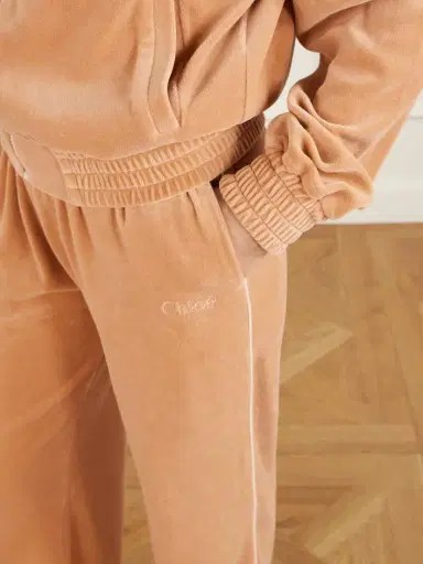 Chloé Wide-leg Cotton-blend Velvet Pants | Thumbnail 5 Chloé Wide-leg Cotton-blend Velvet Pants | Thumbnail 5