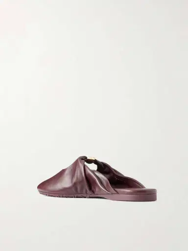 Loewe Pebble Embellished Leather Mules | Thumbnail 3 Loewe Pebble Embellished Leather Mules | Thumbnail 3