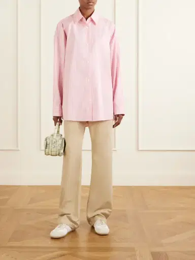 Marni Striped Cotton-blend Shirt | Thumbnail 2 Marni Striped Cotton-blend Shirt | Thumbnail 2