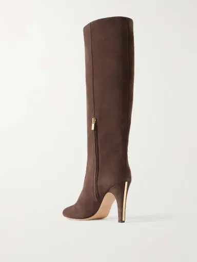 Ferragamo Nylu 95 Nubuck Knee Boots | Thumbnail 3 Ferragamo Nylu 95 Nubuck Knee Boots | Thumbnail 3