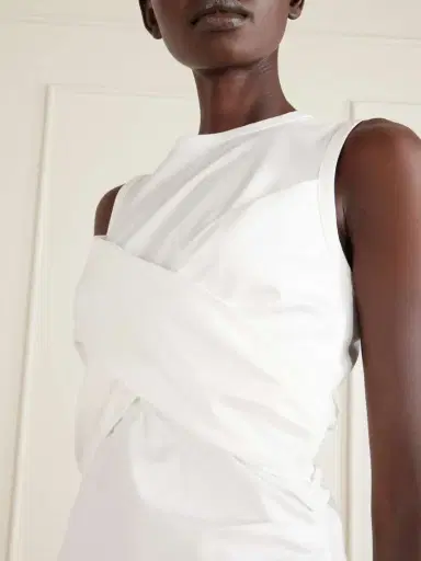 Proenza Schouler Zafira Cotton-jersey Midi Dress | Thumbnail 4 Proenza Schouler Zafira Cotton-jersey Midi Dress | Thumbnail 4