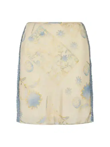 SIR. Cecile Ruffled Printed Chiffon Midi Skirt | Thumbnail 1 SIR. Cecile Ruffled Printed Chiffon Midi Skirt | Thumbnail 1