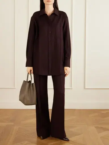 Victoria Beckham The Victoria Bucket Leather Shoulder Bag | Thumbnail 3 Victoria Beckham The Victoria Bucket Leather Shoulder Bag | Thumbnail 3
