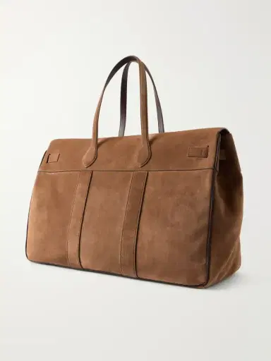 Brunello Cucinelli Suede Weekend Bag | Thumbnail 4 Brunello Cucinelli Suede Weekend Bag | Thumbnail 4