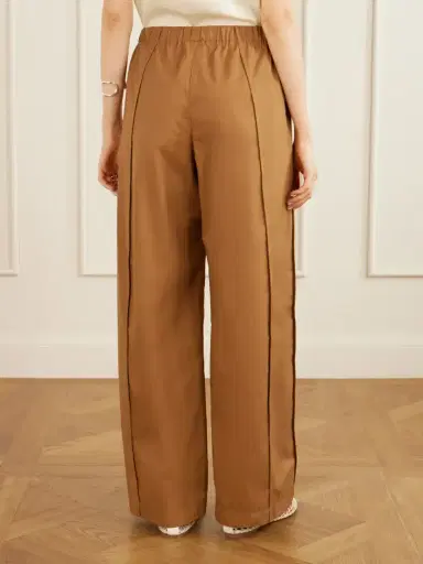 Theory Cotton-poplin Wide-leg Pants | Thumbnail 4 Theory Cotton-poplin Wide-leg Pants | Thumbnail 4