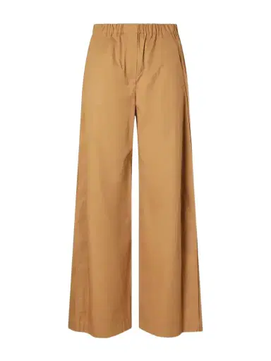 Theory Cotton-poplin Wide-leg Pants | Thumbnail 1 Theory Cotton-poplin Wide-leg Pants | Thumbnail 1