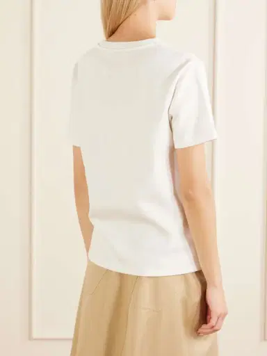 Loewe Anagram-embroidered Cotton-blend T-shirt | Thumbnail 3 Loewe Anagram-embroidered Cotton-blend T-shirt | Thumbnail 3