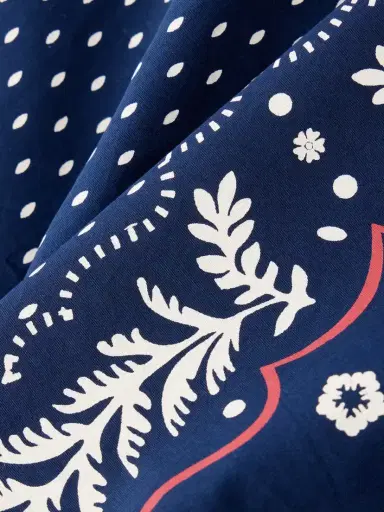 SKALL Juniper Printed Organic Cotton Scarf | Thumbnail 3 SKALL Juniper Printed Organic Cotton Scarf | Thumbnail 3