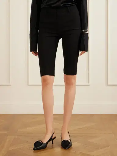 Magda Butrym Crepe Straight-leg Capri Pants | Thumbnail 3 Magda Butrym Crepe Straight-leg Capri Pants | Thumbnail 3