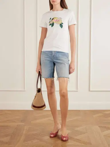 Chloé Leather-trimmed Raffia Tote Bag | Thumbnail 3 Chloé Leather-trimmed Raffia Tote Bag | Thumbnail 3