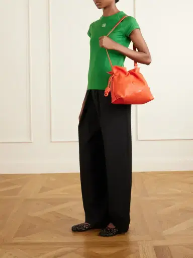 Loewe Flamenco Medium Leather Clutch | Thumbnail 3 Loewe Flamenco Medium Leather Clutch | Thumbnail 3