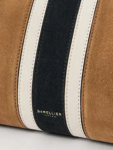 DeMellier The New York Midi Leather-trimmed Suede Tote | Thumbnail 5 DeMellier The New York Midi Leather-trimmed Suede Tote | Thumbnail 5