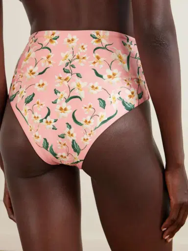 Agua by Agua Bendita Magenta Promesa Floral-print Bikini Brief | Thumbnail 3 Agua by Agua Bendita Magenta Promesa Floral-print Bikini Brief | Thumbnail 3