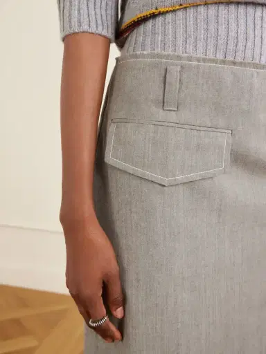 Marni Pleated Virgin-wool Midi Skirt | Thumbnail 5 Marni Pleated Virgin-wool Midi Skirt | Thumbnail 5