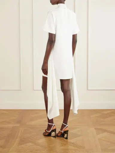 Alaïa Cotton-blend Jersey Mini Dress | Thumbnail 3 Alaïa Cotton-blend Jersey Mini Dress | Thumbnail 3