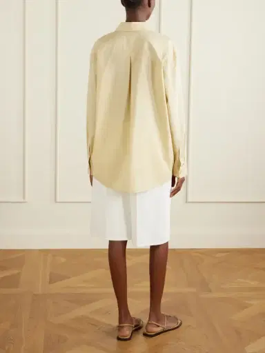 TOTEME Cotton Shirt | Thumbnail 4 TOTEME Cotton Shirt | Thumbnail 4