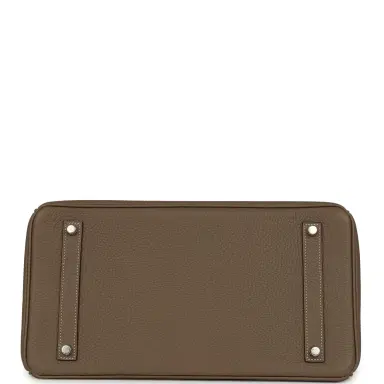 HERMÈS Hermes Birkin 35 Etoupe Togo Palladium Hardware | Thumbnail 6 HERMÈS Hermes Birkin 35 Etoupe Togo Palladium Hardware | Thumbnail 6