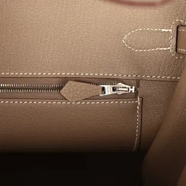 HERMÈS Hermes Birkin 35 Etoupe Togo Palladium Hardware | Thumbnail 9 HERMÈS Hermes Birkin 35 Etoupe Togo Palladium Hardware | Thumbnail 9