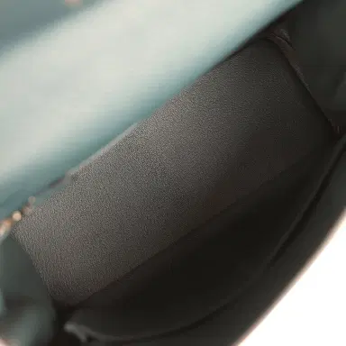 HERMÈS Hermes Kelly Retourne 28 Vert Cypress Clemence Palladium Hardware | Thumbnail 9 HERMÈS Hermes Kelly Retourne 28 Vert Cypress Clemence Palladium Hardware | Thumbnail 9