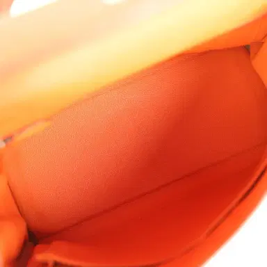HERMÈS Pre-owned Hermes Kelly Retourne 28 Orange Togo Palladium Hardware | Thumbnail 8 HERMÈS Pre-owned Hermes Kelly Retourne 28 Orange Togo Palladium Hardware | Thumbnail 8