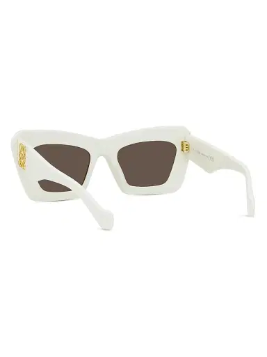 LOEWE Women's Anagram 51MM Cat-Eye Sunglasses - Brown | Thumbnail 4 LOEWE Women's Anagram 51MM Cat-Eye Sunglasses - Brown | Thumbnail 4