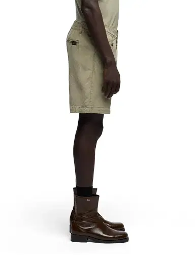 7 For All Mankind Men's Hybrid Jogger Shorts - Army | Thumbnail 4 7 For All Mankind Men's Hybrid Jogger Shorts - Army | Thumbnail 4