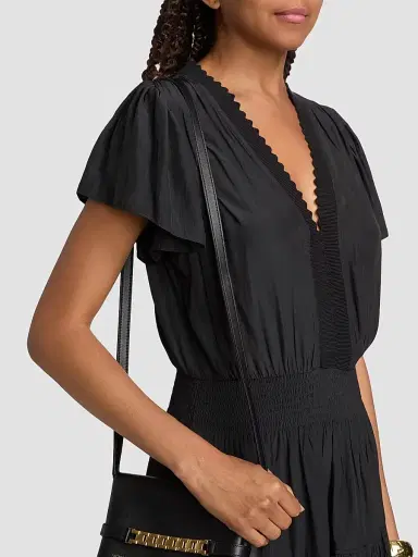 Ramy Brook Women's Irene Tiered Mini Dress - Black | Thumbnail 6 Ramy Brook Women's Irene Tiered Mini Dress - Black | Thumbnail 6