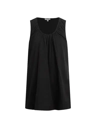 Joe's Jeans Women's The Ana Cotton Mini Dress - Black | Thumbnail 1 Joe's Jeans Women's The Ana Cotton Mini Dress - Black | Thumbnail 1
