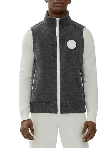 Canada Goose Men's Humannature Mersey Fleece Vest | Thumbnail 2 Canada Goose Men's Humannature Mersey Fleece Vest | Thumbnail 2