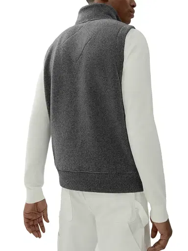 Canada Goose Men's Humannature Mersey Fleece Vest - Quarry Grey - Size XL | Thumbnail 4 Canada Goose Men's Humannature Mersey Fleece Vest - Quarry Grey - Size XL | Thumbnail 4